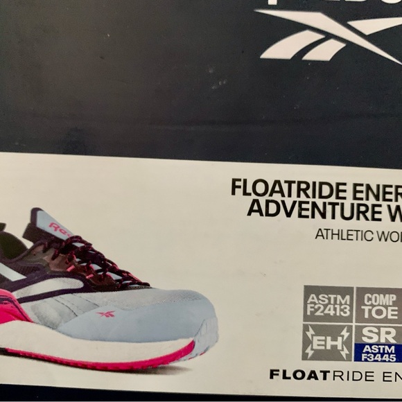 Reebok Floatride Energy 3 Adventure Work Shoes in woman’s size 10.5, Brand new - Picture 7 of 8